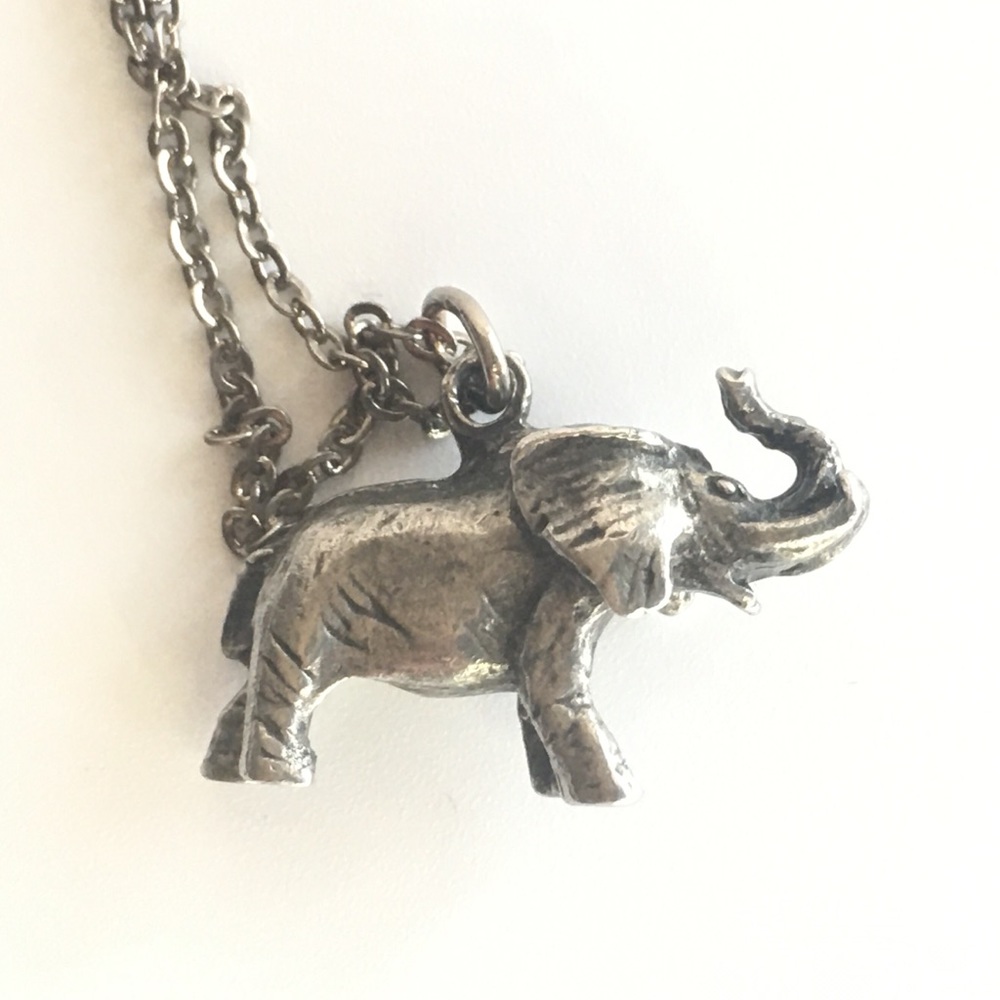 Lucky Elephant charm necklace